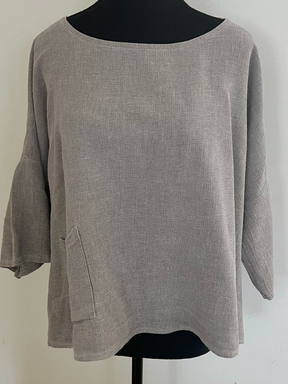 Designer M Linen Tunic Blouse